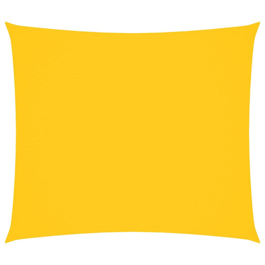 Sunshade Sail Oxford Fabric Rectangular 2.5x3 m Yellow