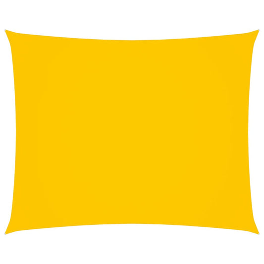 Sunshade Sail Oxford Fabric Rectangular 2.5x4.5 m Yellow