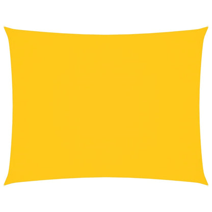 Sunshade Sail Oxford Fabric Rectangular 3.5x5 m Yellow