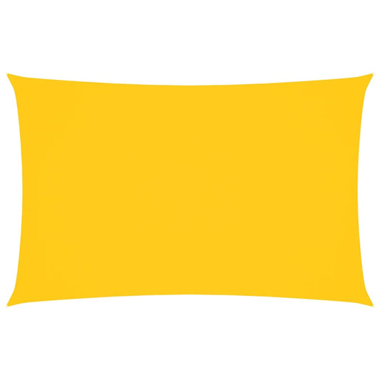 Sunshade Sail Oxford Fabric Rectangular 4x7 m Yellow
