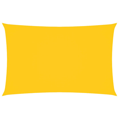 Sunshade Sail Oxford Fabric Rectangular 4x7 m Yellow
