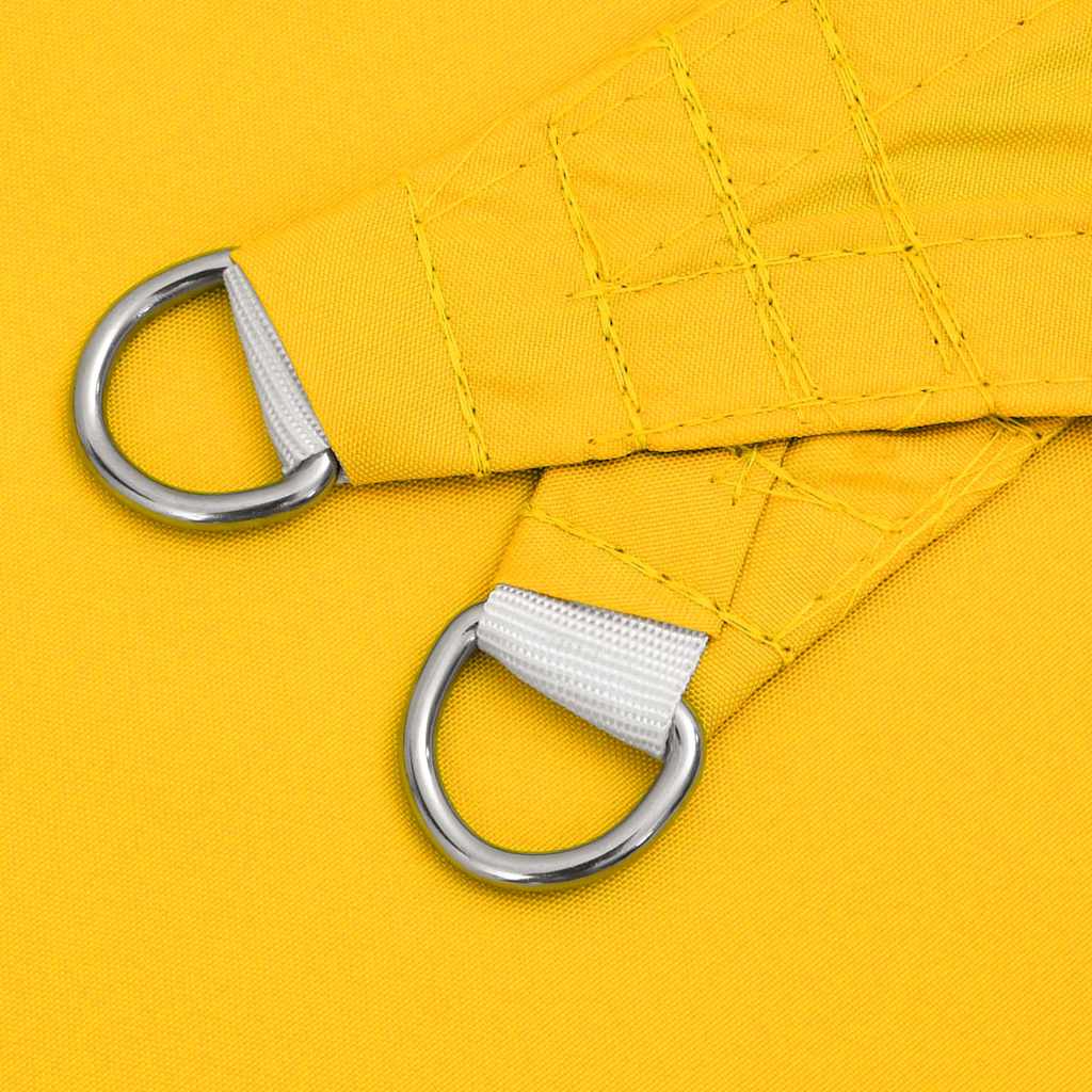 Sunshade Sail Oxford Fabric Rectangular 4x7 m Yellow