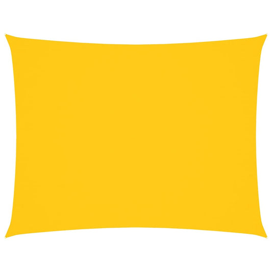Sunshade Sail Oxford Fabric Rectangular 5x7 m Yellow