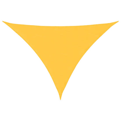Sunshade Sail Oxford Fabric Triangular 3x3x4.24 m Yellow