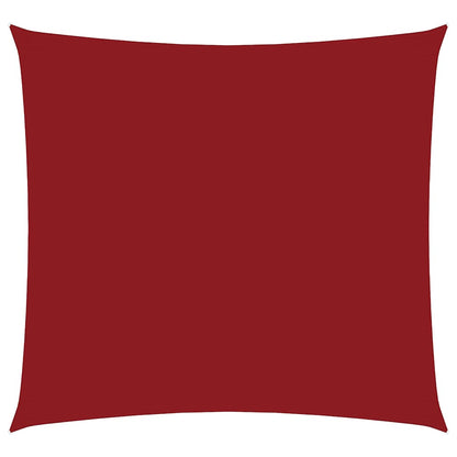 135635 vidaXL Sunshade Sail Oxford Fabric Square 4,5x4,5 m Red