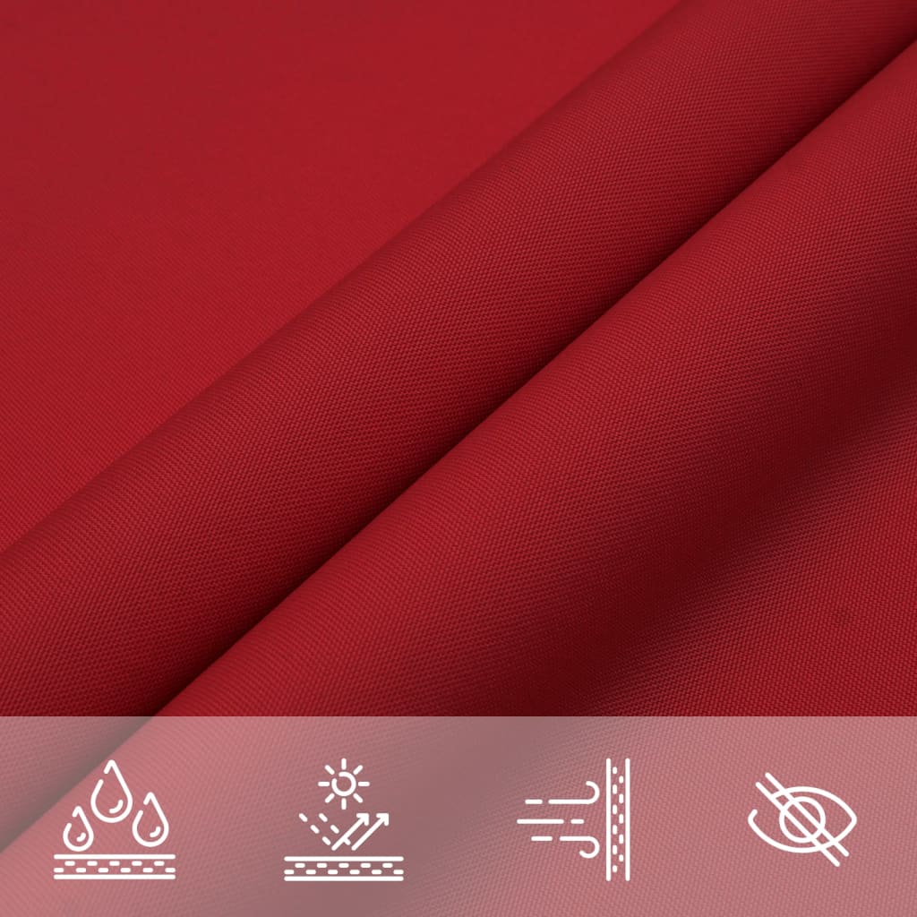 Sunshade Sail Oxford Fabric Rectangular 2x3 m Red