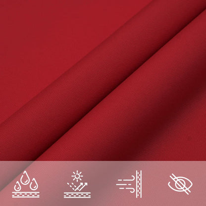 Sunshade Sail Oxford Fabric Rectangular 2x3 m Red