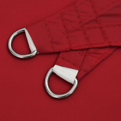 Sunshade Sail Oxford Fabric Rectangular 2x3.5 m Red