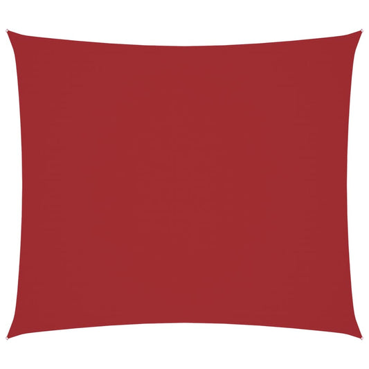 Sunshade Sail Oxford Fabric Rectangular 2.5x3 m Red