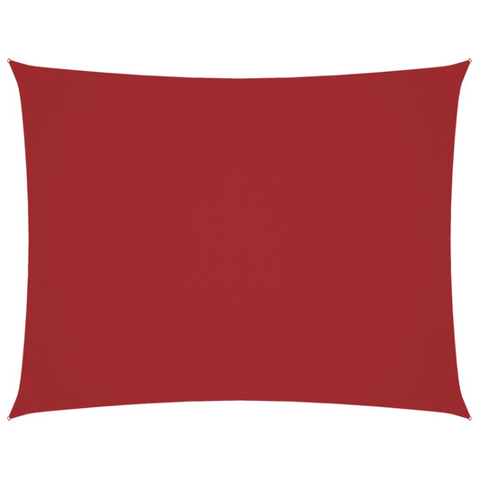 Sunshade Sail Oxford Fabric Rectangular 2.5x4 m Red