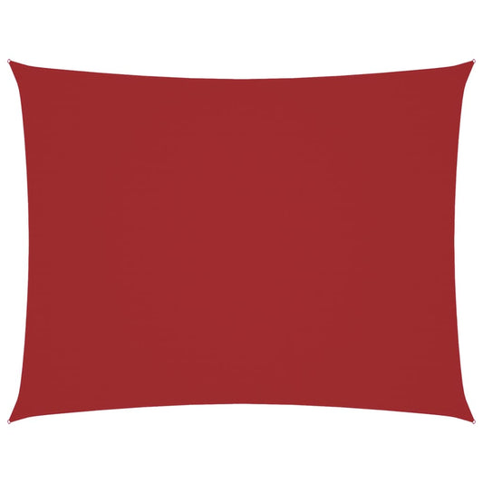 Sunshade Sail Oxford Fabric Rectangular 3.5x5 m Red