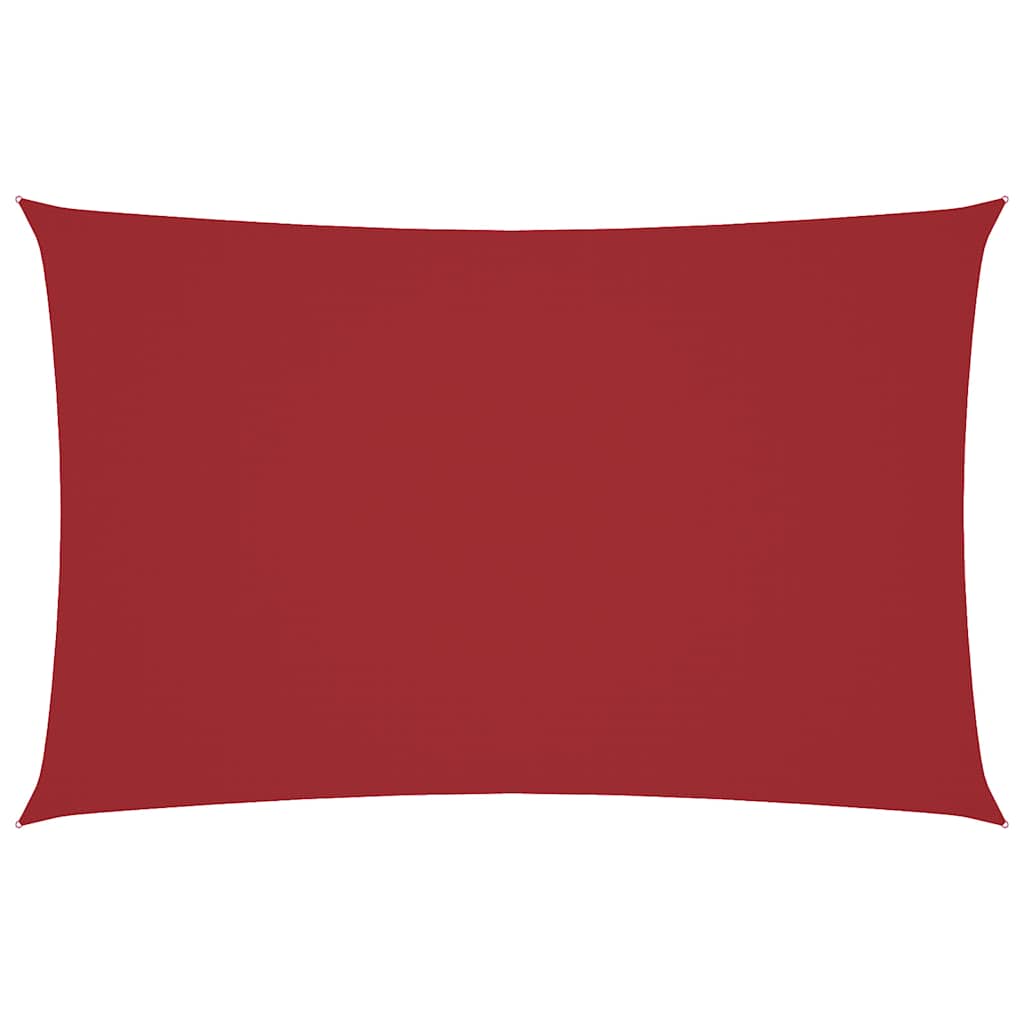 Sunshade Sail Oxford Fabric Rectangular 4x7 m Red