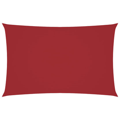 Sunshade Sail Oxford Fabric Rectangular 4x7 m Red