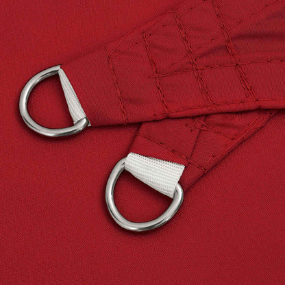 Sunshade Sail Oxford Fabric Rectangular 6x7 m Red