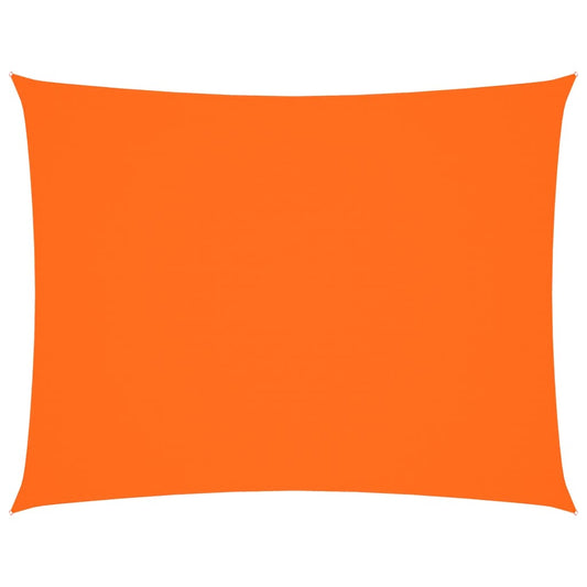 Sunshade Sail Oxford Fabric Rectangular 3.5x5 m Orange