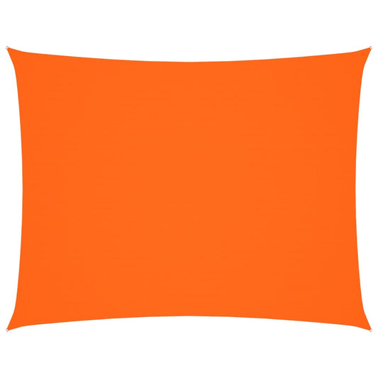 Sunshade Sail Oxford Fabric Rectangular 4x5 m Orange