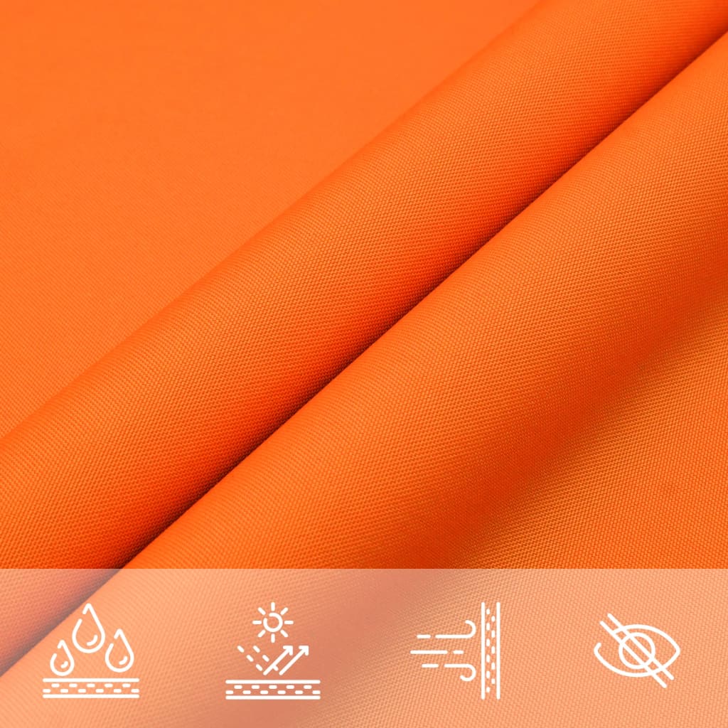 Sunshade Sail Oxford Fabric Rectangular 4x6 m Orange