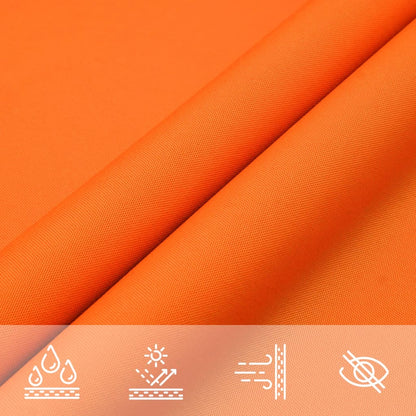 Sunshade Sail Oxford Fabric Rectangular 4x6 m Orange