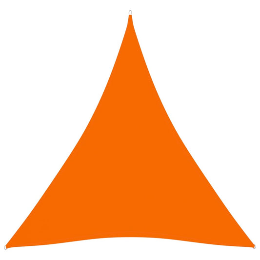 Sunshade Sail Oxford Fabric Triangular 3.6x3.6x3.6 m Orange
