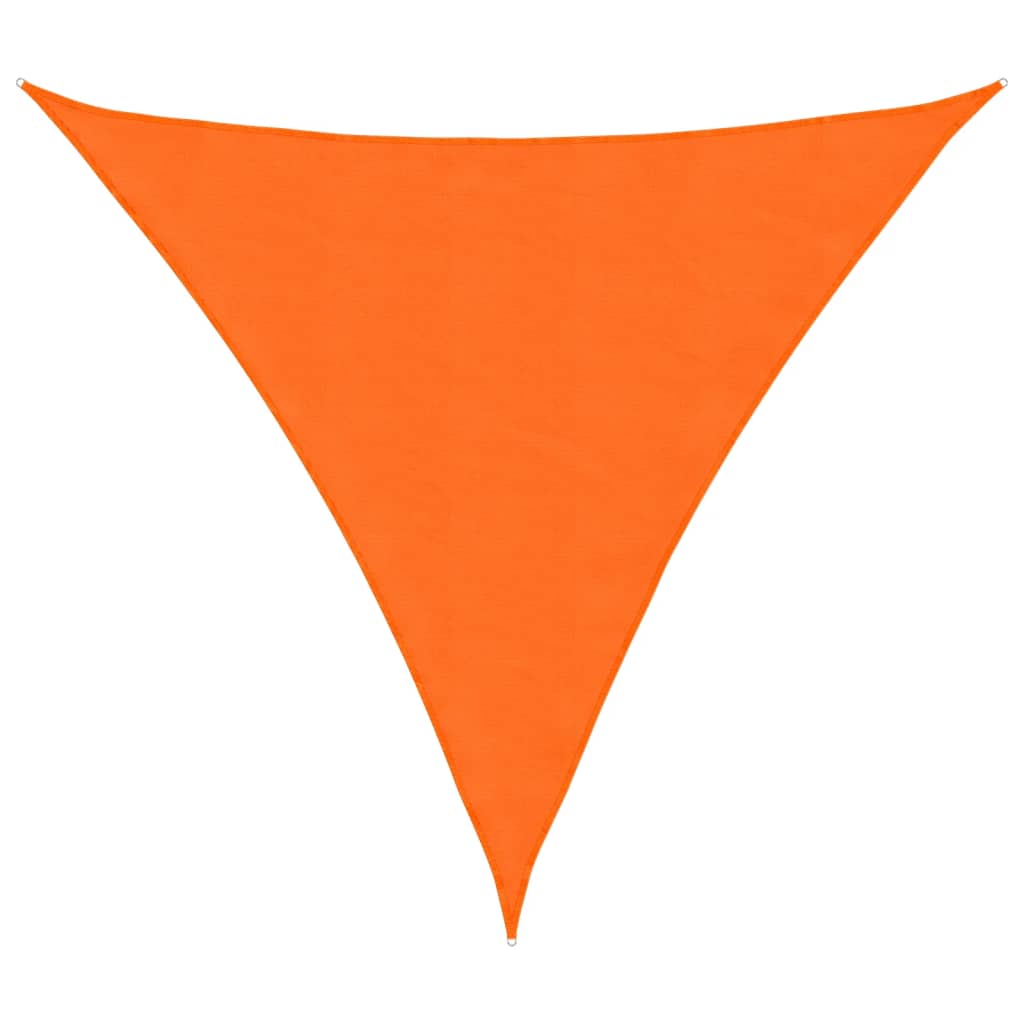 Sunshade Sail Oxford Fabric Triangular 4.5x4.5x4.5 m Orange