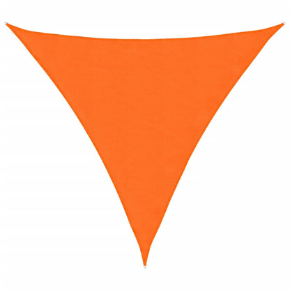 Sunshade Sail Oxford Fabric Triangular 6x6x6 m Orange
