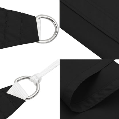Sunshade Sail Oxford Fabric Square 2.5x2.5 m Black