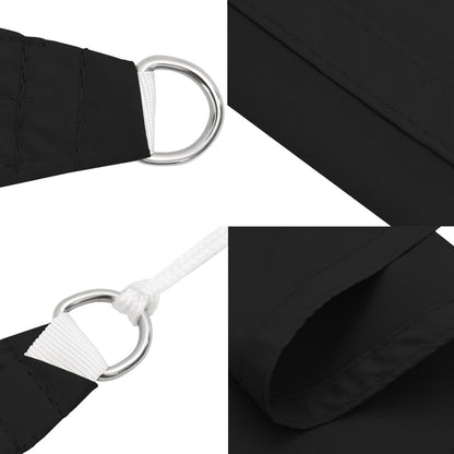 Sunshade Sail Oxford Fabric Square 3.6x3.6 m Black