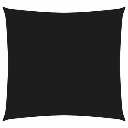 135748 vidaXL Sunshade Sail Oxford Fabric Square 7x7 m Black