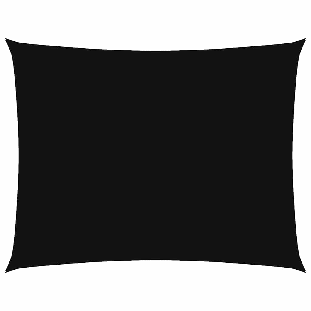 Sunshade Sail Oxford Fabric Rectangular 3.5x5 m Black