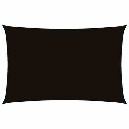 Sunshade Sail Oxford Fabric Rectangular 4x7 m Black