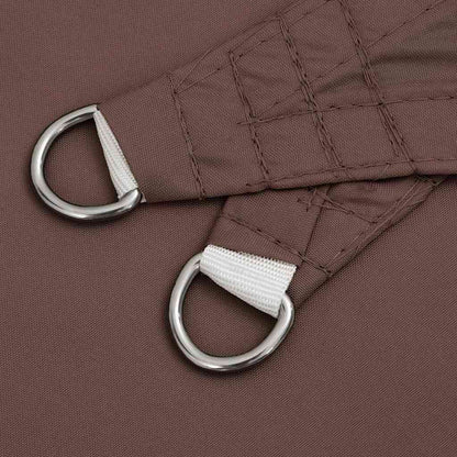 135803 vidaXL Sunshade Sail Oxford Fabric Square 7x7 m Brown