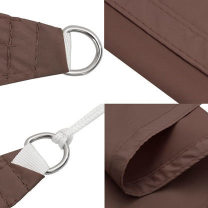 Sunshade Sail Oxford Fabric Rectangular 2x3 m Brown