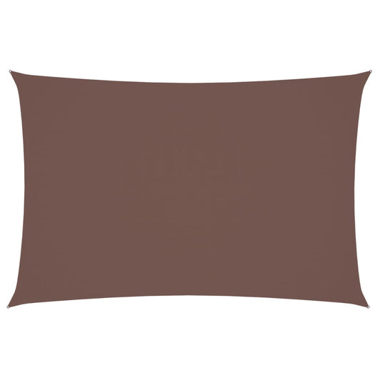 Sunshade Sail Oxford Fabric Rectangular 2x4 m Brown