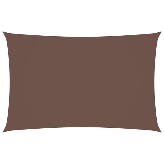 Sunshade Sail Oxford Fabric Rectangular 2.5x5 m Brown