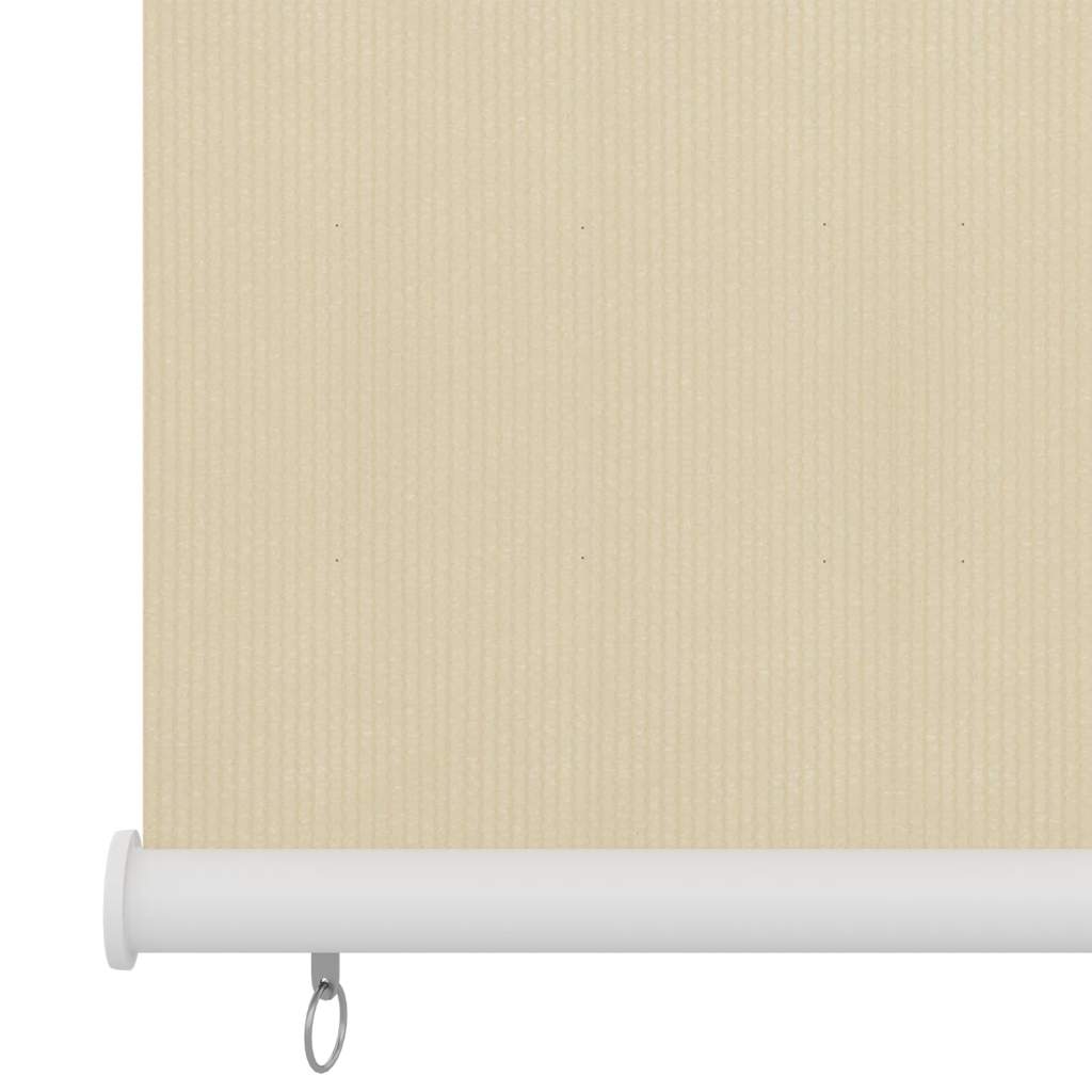 Outdoor Roller Blind Cream 65(W)x230(H) cm HDPE