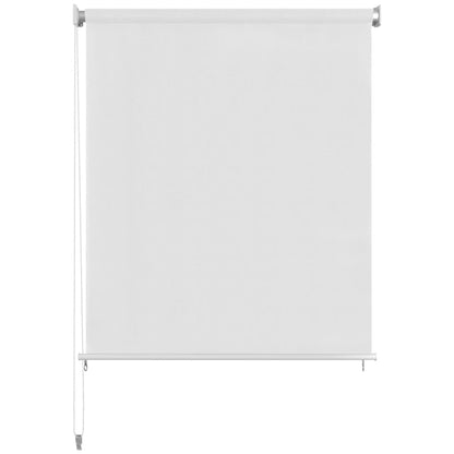 Outdoor Roller Blind White 80x140 cm HDPE
