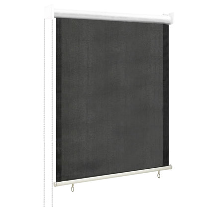 Outdoor Roller Blind 80x140 cm Anthracite