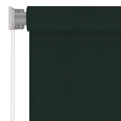 Outdoor Roller Blind 200x140 cm Dark Green HDPE