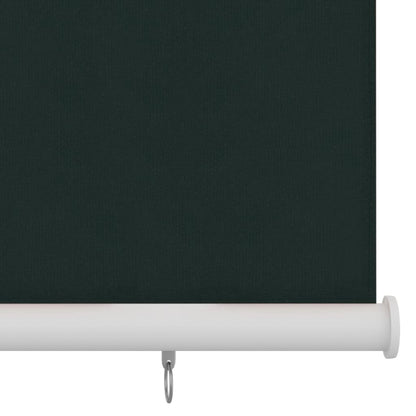 Outdoor Roller Blind 240x140 cm Dark Green HDPE