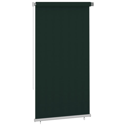 312825 vidaXL Outdoor Roller Blind 120x230 cm Dark Green HDPE