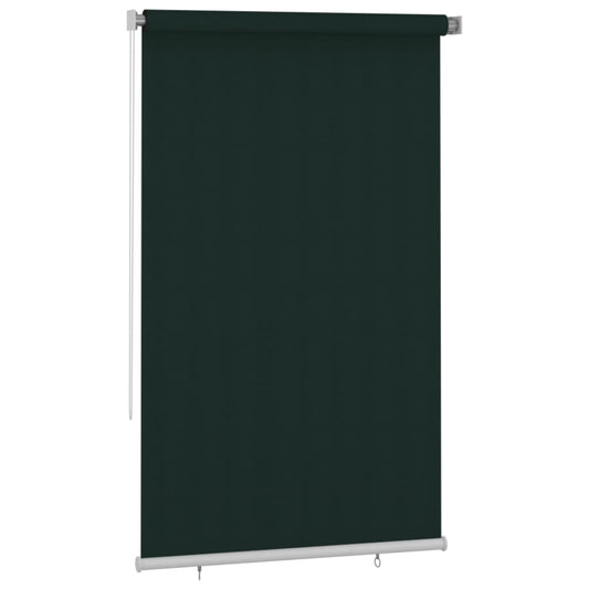 Outdoor Roller Blind 145(W)x230(H) cm Dark Green HDPE