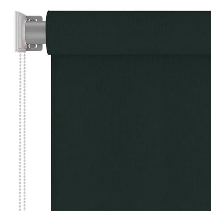 Outdoor Roller Blind 220x230 cm Dark Green HDPE