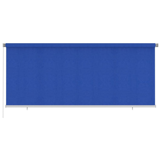 Outdoor Roller Blind 355(W)x140(H) cm Blue HDPE
