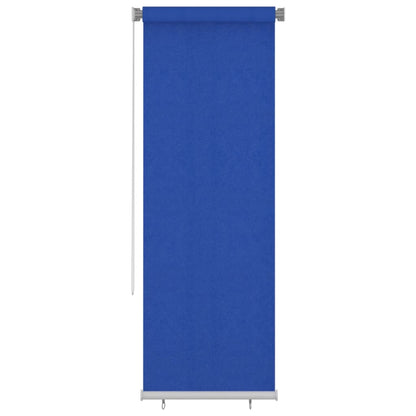 Outdoor Roller Blind 85(W)x230(H) cm Blue HDPE