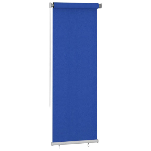 312849 vidaXL Outdoor Roller Blind 80x230 cm Blue HDPE