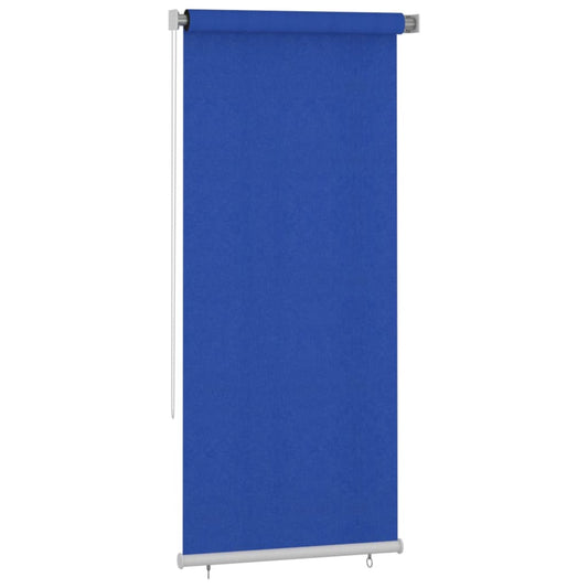 Outdoor Roller Blind 105(W)x230(H) cm Blue HDPE