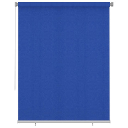 Outdoor Roller Blind 180x230 cm Blue HDPE
