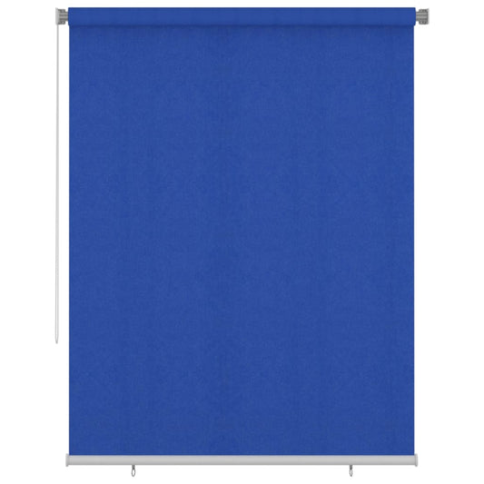 Outdoor Roller Blind 185(W)x230(H) cm Blue HDPE