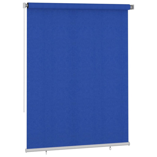 Outdoor Roller Blind 185(W)x230(H) cm Blue HDPE