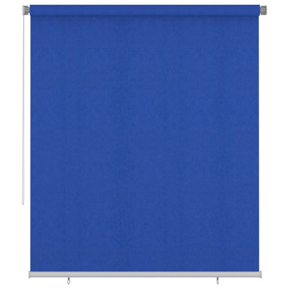 Outdoor Roller Blind 200x230 cm Blue HDPE